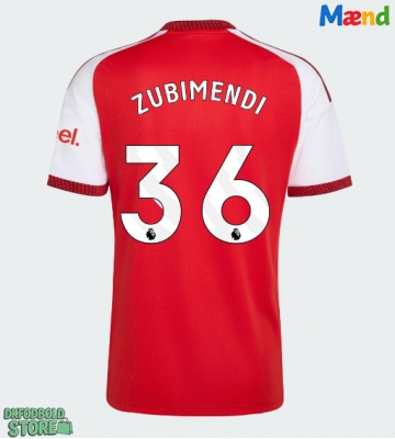 Arsenal Martin Zubimendi #36 Replika Hjemmebanetrøje 2026-27 Kortærmet